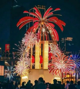 Magical LED Firework Tree <b>Light</b> Waterproof Decorative Festival Lighting for Plaza Park Garden Resort Scenic Display for Sale - Product Image 1