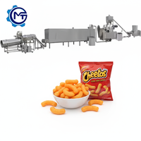 Nouvelle ligne de production Nik Nak pour usine de fabrication de machines, extrudeuse alimentaire Kurkure, haute productivité, grande capacité, pour farine de maïs