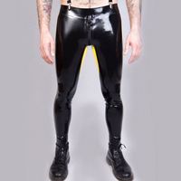 Latex Hommes Caoutchouc Gummi Dominateur Elégant Unique Jeans