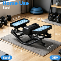 Appareil de fitness portable d'intérieur en acier BNcompany TBJ-01, simulateur d'escalade