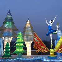 Meilleures ventes de décorations de Noël en plein air, lumières imperméables, projets de lumières de Noël, arbres, lanternes, groupe pour les fêtes de Noël