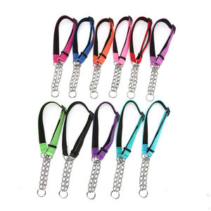 <span class=keywords><strong>Collare</strong></span> per cani regolabile mezzo Semi Choke Choker Check Chain Nylon Training Trainer - Product Image 4