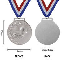 Médailles de football personnalisées en gros pour les événements sportifs, promotion, souvenir, jeux de football américain, médaille en métal pour l'école, médailles de football