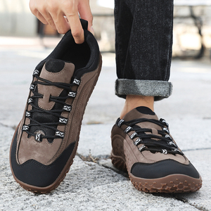 <span class=keywords><strong>Scarpe</strong></span> <span class=keywords><strong>da</strong></span> Montagna Classiche Versione Base con Punta Larga Zero Drop per <span class=keywords><strong>Trekking</strong></span>, Arrampicata su Roccia, <span class=keywords><strong>Camminata</strong></span> e Escursionismo a Piedi Nudi - Product Image 5