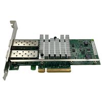 Carte Réseau Optique Double Port Intel 82599ES X520-DA2 LC 10G Interface PCI Certifiée ROHS pour Serveur Sans Fil – En Stock – Offre Spéciale