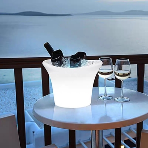 Bandeja de vino luminosa impermeable recargable creativa, Cubo de champán de cerveza que cambia de Color, juegos de muebles de <span class=keywords><strong>Bar</strong></span> coloridos KTV - Product Image 4