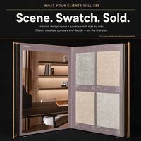 Livre d'échantillons de texture bois personnalisé par le fabricant, livre d'échantillons de matériaux décoratifs, catalogue d'échantillons HPL pour les fabricants de revêtements de sol stratifiés