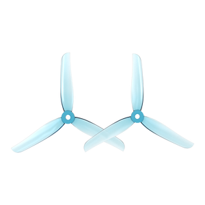 Hélices iFlight Nazgul R5 V2 de 5 Pulgadas y 3 Aspas en Gris/Cian, Paso 3.8, 4.2g, para Drones de Carreras/Freestyle y Mini Drones - Product Image 6