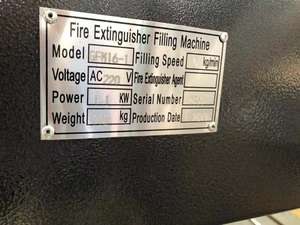 Neue Produkte auf dem chinesischen Markt Einzelne Trockenpulver-Feuerlöscher-Nachfüll-/Abfüll maschinen fabrik - Product Image 5