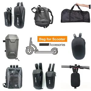 Sac de rangement pour scooter, sac de guidon pour <span class=keywords><strong>Xiaomi</strong></span> M365 Pro 1S ES Max G30 Kugoo Kaboo <span class=keywords><strong>Aovo</strong></span>, sac suspendu avant, accessoires universels - Product Image 1