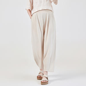 Summer New Thin Style Maternity Pants Harem Long Pants Plus Size Non-Tightening Loose Casual Nine-Dixièmes Length Outer Wear - Product Image 6