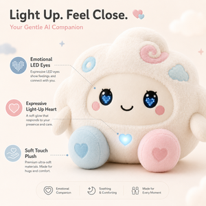 Ai ของเล่นตุ๊กตาเสริมพลัง | ของเล่นอัจฉริยะแบบโต้ตอบพร้อมเทคโนโลยีการเชื่อมต่อทางอารมณ์และการพัฒนาแบบกำหนดเองสำหรับทั้งชายและหญิง - Product Image 5