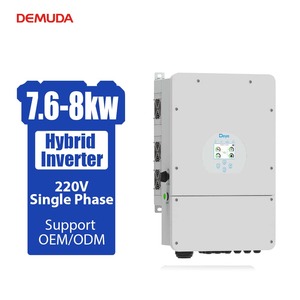 Deye 7.6 Mặt Trời/8k-sg01lp1-eu Biến tần năng lượng mặt trời lai 7.6kw 8KW 2 mppts một pha EU 220V bật tắt hệ thống năng lượng gia đình đầu ra AC - Product Image 1