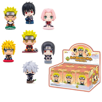 Lot de 12 boîtes en gros de figurines anime Eaki NAR-USET0 Ninja Sitting Party Series, boîte mystère, jouets tendance, décoration, cadeau