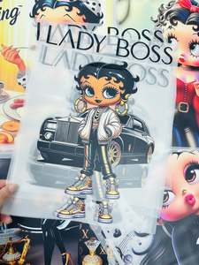 Tùy Chỉnh Betty Dtf Chuyển Thiết Kế Báo Chí Nhiệt Dán Biểu Tượng Tùy Chỉnh Truyền Nhiệt Vinyl Thiết Kế Cho T-Shirts - Product Image 3