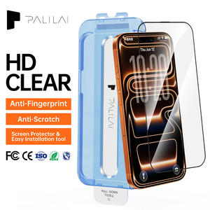 Protection d'écran pour <span class=keywords><strong>iPhone</strong></span> 15 12 11 Pro Max X <span class=keywords><strong>SE</strong></span> Mini, film de protection en verre avec déverrouillage par <span class=keywords><strong>empreinte</strong></span> <span class=keywords><strong>digitale</strong></span> - Product Image 1