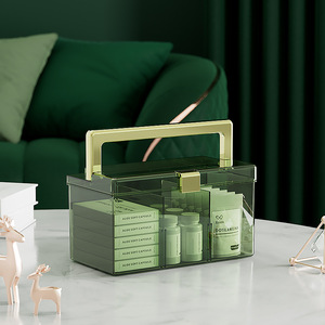 Boîte de rangement pour médicaments en plastique pour hôpital à domicile <span class=keywords><strong>2022</strong></span> avec divisions - Product Image 2