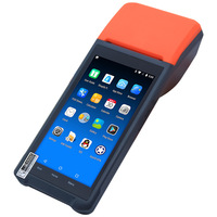 Nuevo estilo de 4 núcleos de alta calidad portátil electrónico Android máquina Registradora de mano Pos para la venta
