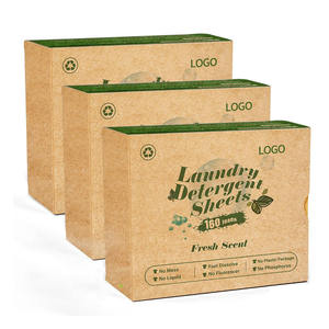 Hojas de lavandería al por mayor, color personalizado, fragancia natural, hoja de detergente para ropa ecológica - Product Image 6