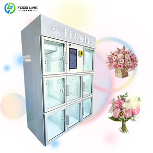 Máquina Expendedora Inteligente de Flores con 8 Puertas Refrigeradas de 2-10 Grados, Pantalla Táctil y Humidificación para la Venta de Flores Frescas - Product Image 3