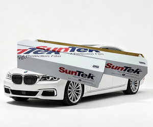 Pellicola Protettiva Sun <span class=keywords><strong>Tek</strong></span> Advanced Clear TPU PPF, Autoriparante, Resistente ai Graffi, Anti-Ingiallimento, Lucida per Auto - Product Image 1