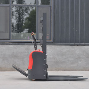 รถยกไฟฟ้า HZHI รุ่น CDDB 2T รับน้ำหนัก 3 เมตร พร้อมเสา 2 ท่อน และแบตเตอรี่ลิเธียม 48V DC แบบยืนขับ - Product Image 4