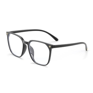 Monture de lunettes Danyang Square pour homme en TR90, modèle 2033, avec verres en plastique extra larges, style rétro, ajustement professionnel - Product Image 1