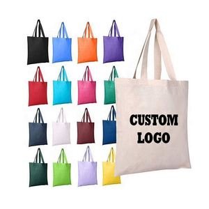 Sac fourre-tout en toile de coton à rayures noires et blanches personnalisé, sac de plage, sac de travail, sac de déjeuner, sac de voyage, sac d'épicerie - Product Image 6