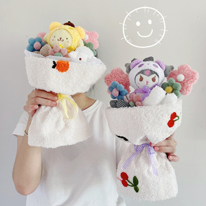 Cartone animato Cinnamoroll cucciolo Bouquet carino orso Bouquet regalo creativo di san valentino regalo di festa della mamma - Product Image 1