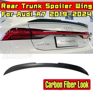 Alerón Trasero para Coche, Pieza Exterior de Plástico ABS, Alerón Trasero para Audi A7 S7 RS7 Sportback 2019-2024, Accesorios para Coche - Product Image 2