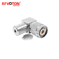 Connecteurs RF, Connecteurs Coaxiaux TRIAX Triaxiaux, Prise Mâle TNC à Angle Droit (RA) pour Câble Jumper TRX316 TRX178 1553B