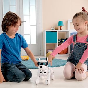 LEXiBOOK Power Puppy: Il Mio Robot Cane Intelligente con Controllo Remoto, Gesti, Addestramento, Danza, Musica, Effetti Luminosi e AI Programmabile - Product Image 5