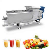 Automatische dubbele schroefpersmotor voor fruitverwerkingsbedrijven, restaurants, bloemen, wortels, fruit en groenten