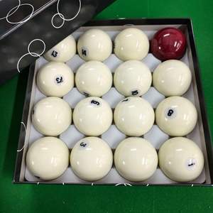 Billes de billard américaines 68 mm en résine, ensemble de 16 pièces pour table de billard - Product Image 2