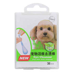 Coton-tige rempli de liquide pour animaux de compagnie pour le décapant sale de nettoyant de bourgeon d'oreille - Product Image 3
