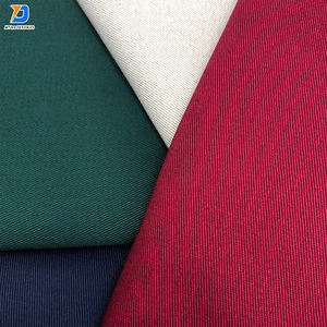 JINDA Jean katun 190Gsm kain bor <span class=keywords><strong>TC</strong></span> pakaian kerja kain kepar tenun - Product Image 3