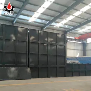 New Design 100 Ton Welded square Cement Silo For Cheap Sale