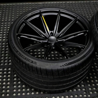 Jantes en alliage d'aluminium forgé à profil profond 18-21 pouces 5x112 120 finition noire pour M3/M4 pour AMG Audi RS sur mesure
