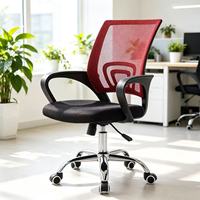 Chaise d'ordinateur moderne confortable pour longues sessions, pivotante avec roulettes, chaise de bureau réglable pour e-sport et dortoir, structure en acier inoxydable