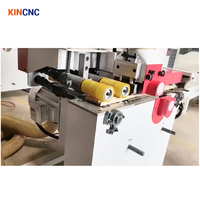 Machine automatique motorisée KINCNC 22 kW pour la fabrication de manches de balai et de pelle en bois, garantie 1 an