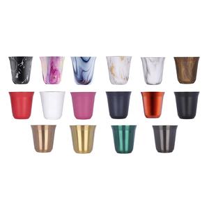 Tasse à expresso <span class=keywords><strong>en</strong></span> acier inoxydable à Double paroi avec LOGO personnalisé, tasses à thé, petits thermos <span class=keywords><strong>en</strong></span> métal, gobelet à boire, tasse à <span class=keywords><strong>café</strong></span> sous vide - Product Image 3