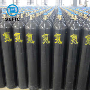 ISO9809-3 yüksek kaliteli oksijen azot <span class=keywords><strong>Argon</strong></span> gazı tüpü 40L nitrojen gazı tüpü doldurulabilir - Product Image 2