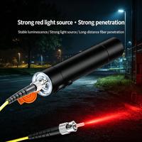 Détecteur de point de rupture de fibre optique VFL léger, style stylo, haute puissance, rechargeable par USB, 30 km, qualité industrielle, antichoc, laser rouge 650 nm