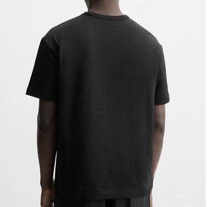 <span class=keywords><strong>Charlo</strong></span> Garment Camiseta de algodón 100% personalizada de alta calidad Fabricante de camisetas de diseñador en blanco Camiseta de lavado ácido de peso pesado para hombres - Product Image 3