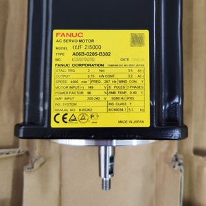 A06B-2205-B302 อุปกรณ์เสริมระบบเครื่องจักร FANUC มอเตอร์ AC ของแท้ใหม่เอี่ยมพร้อมการรับประกันหนึ่งปี - Product Image 3