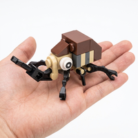 Ensemble de blocs de construction d'animaux sauvages, jouet éducatif STEM, briques de construction DIY, kit de modèles d'animaux, cadeau créatif pour enfants