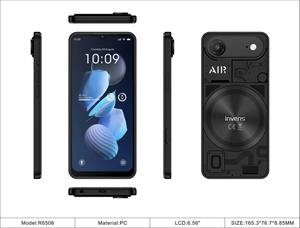 Teléfono Móvil Invens Air 1 con Pantalla LCD de 6.56 Pulgadas, Android 13, Octa Core, Doble SIM, LTE, Cámara de 12MP, Desbloqueo Facial - Product Image 1