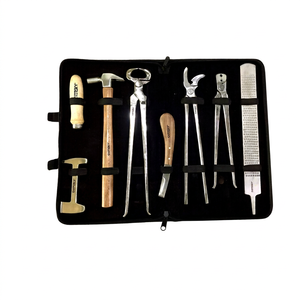 Juego completo de 8 piezas de herramientas de cuidado de pezuñas de herradura para caballos, alicates de herradura, escofina, cuchillo cortador de pezuñas, ganado, oveja y burro - Product Image 1