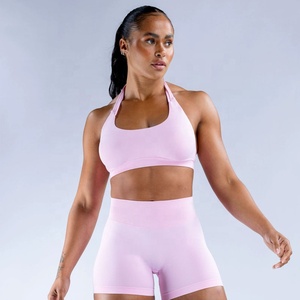 <span class=keywords><strong>Hot</strong></span> Selling Damen Nylon Spandex Leichter, schnell trocknender, atmungsaktiver Crop Top Nahtloser, stoß fester Fitness-rücken freier Sport-<span class=keywords><strong>Yoga</strong></span>-BH - Product Image 4