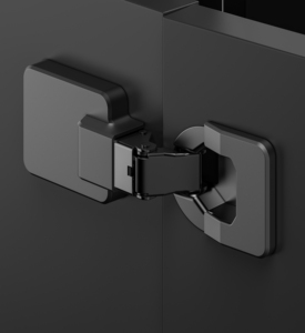 Charnières ultra-minces à 3 voies pour meubles de cuisine, charnières hydrauliques à fermeture douce 3D pour porte de cuisine - Product Image 5